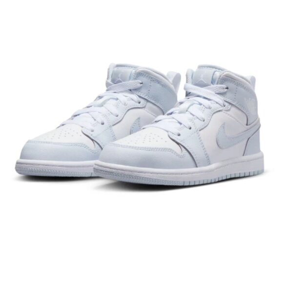 Jordan 1 Mid (TD) Cobalt Bliss/White Size 7C - Picture 1 of 12